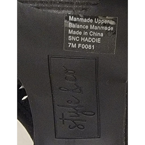 Style & Co Peep-toe Sandals Heels - Picture 6 of 6